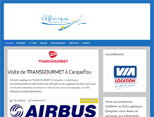 Tablet Screenshot of clublogistique.net