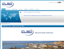 Tablet Screenshot of clublogistique.fr